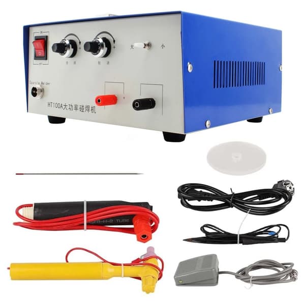 Smyckespunktsvets, 600W effekt, 100A ström,220v