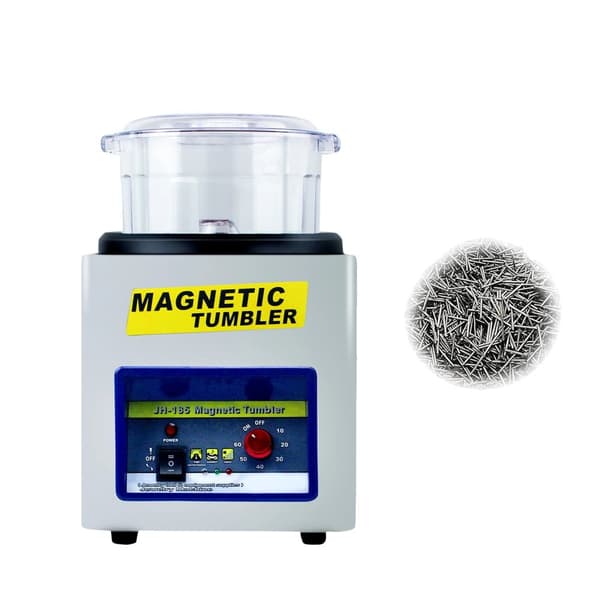 Magnetinen täristin, 2000 RPM nopeus, 7" kiillotuskammio,220V