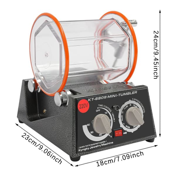 Korukone, 60W Teho, 500-3000 RPM Nopeus, 0-60 Minuutin Ajastin,musta