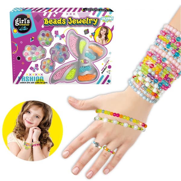 WOOPIE ART&FUN Smykkesæt med sommerfugle