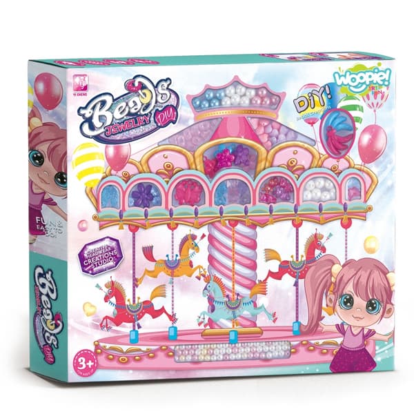 WOOPIE ART&FUN Smykkesæt – Armbånd, vedhæng og ringe
