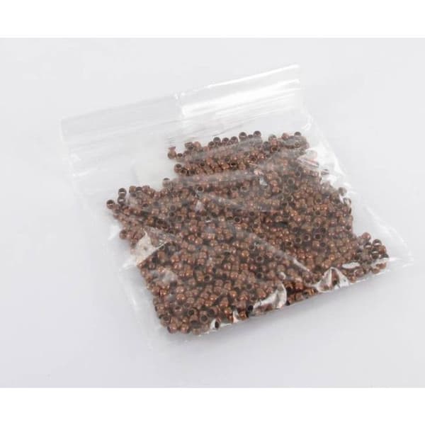 Perlor att krossa (Bly) 2 mm Koppar 1 000 stycken