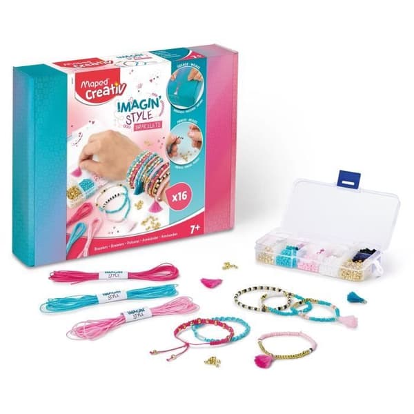 Imagin'Style armbandsset - MAPED - Flerfärgad - För tjejer från 7 år och uppåt