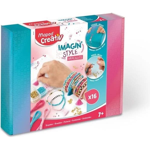 Imagin'Style armbandsset - MAPED - Flerfärgad - För tjejer från 7 år och uppåt