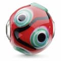 Miniatyrbild 2 av 2: Dampärlor Thomas Sabo K0283-017-10 Röd 1,2 cm