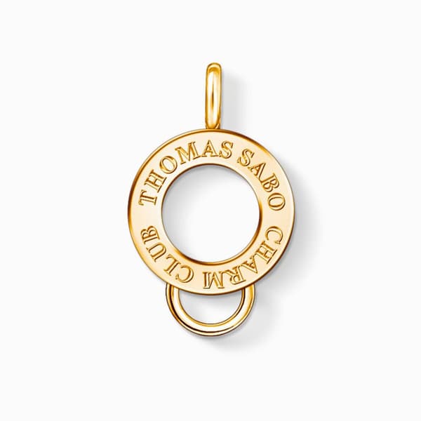 Naisten helmet Thomas Sabo X0247-413-39 Kullattu 1,5 cm