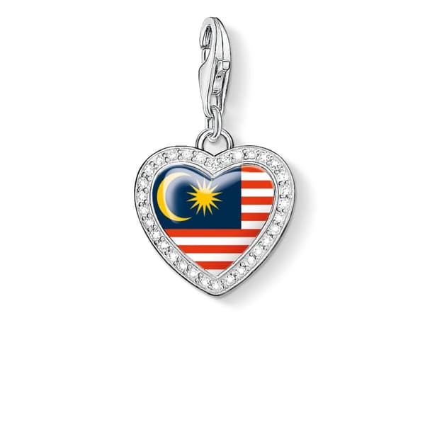 Naisten helmet Thomas Sabo 1184-628-7 Monivärinen Hopeinen (2,60 cm)