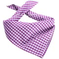 Miniatyrbild 1 av 3: Traditionell scarf (rutig) - lila/vit