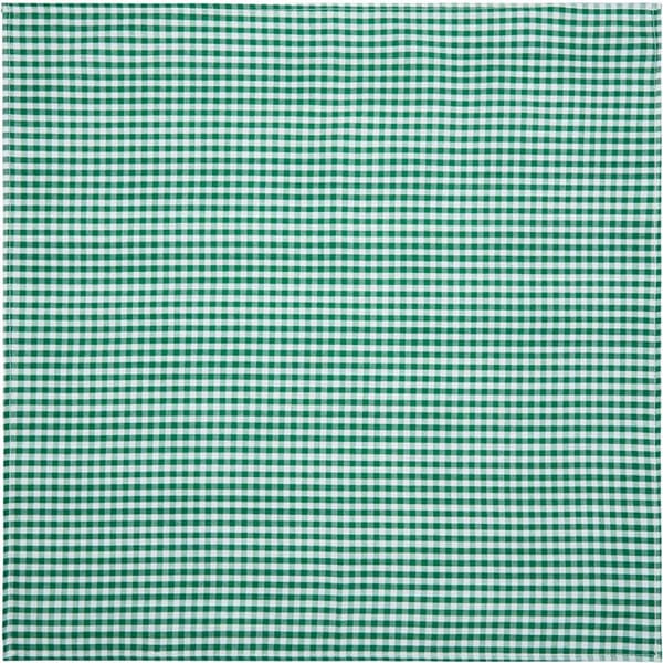 Traditionell scarf (rutig) - grön/vit
