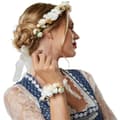 Miniatyrbild 3 av 5: Hochzeit - grön/vit