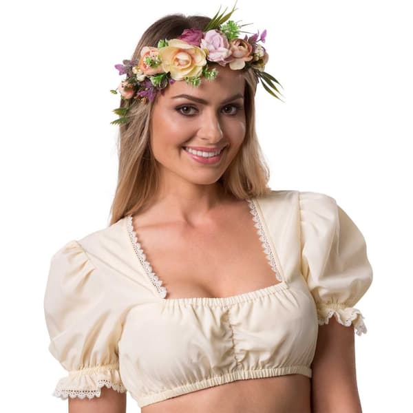 Blomsterkrans alpeglød - flere farver