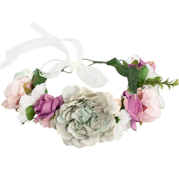 Blomsterkrans sommereng - flere farver