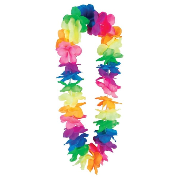 Bristol Novelty Fluorescent Lei Mulitcoloured One Size
