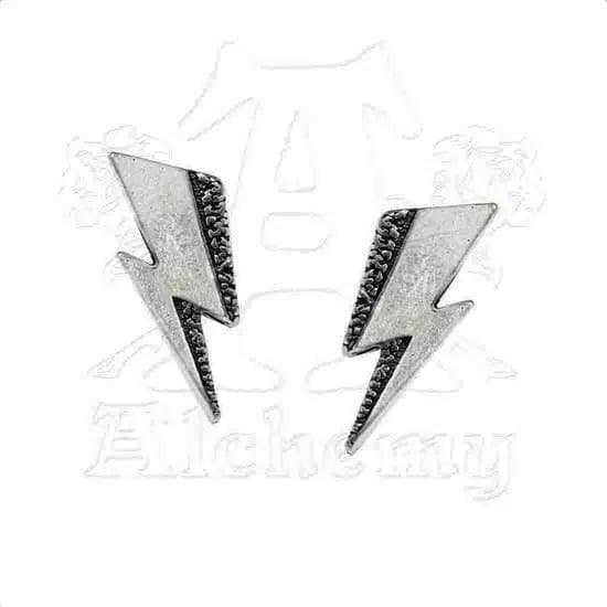 David Bowie Stud Earrings: Flash