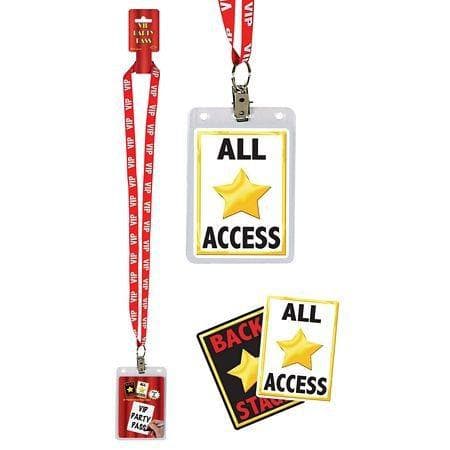 Backstage Pass Fake inträde Maskerad