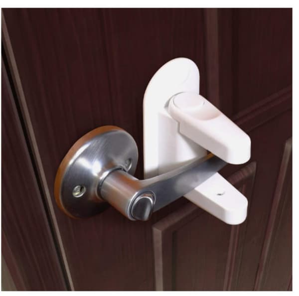 2-Pack - Dörrstopp för Barn - Låser Handtag / Dörr - Säkerhet