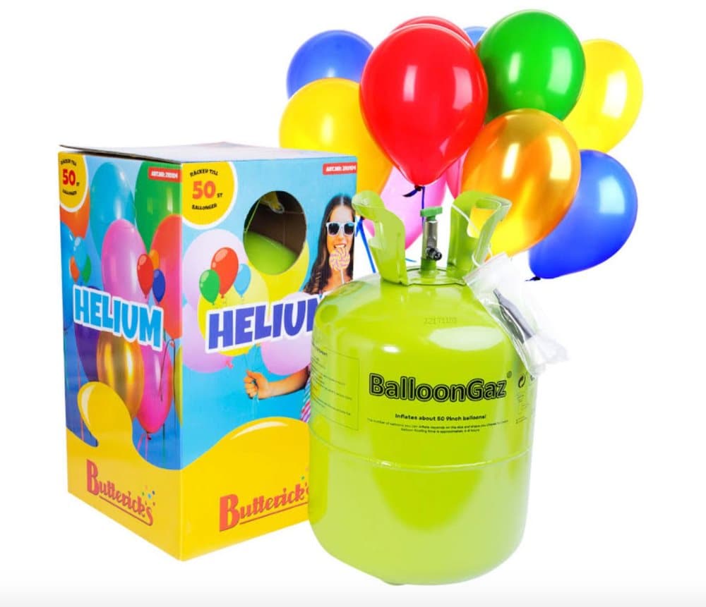 Helium På Tub - 50 Ballonger