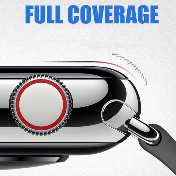 Skjermbeskytter - Apple Watch 44mm - Heldekkende Glass
