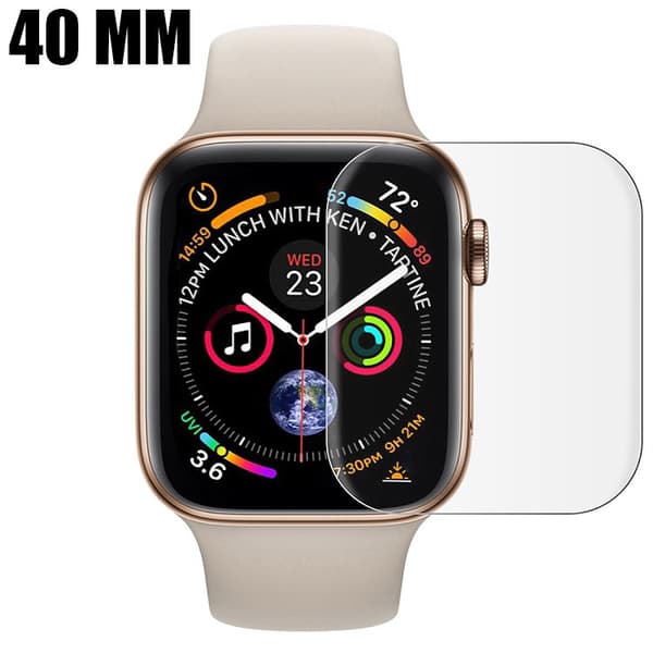 Skärmskydd - Apple Watch 40mm - Heltäckande Skydd