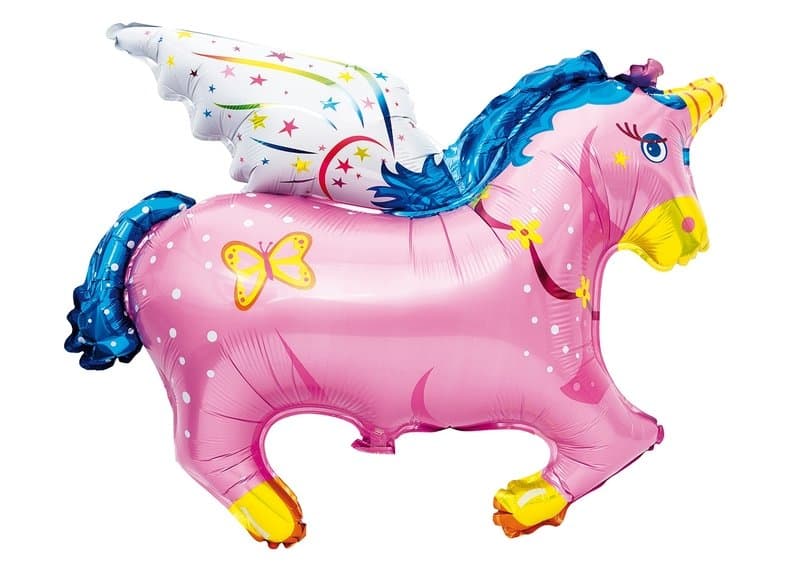 Folieballong / Ballong - Unicorn / Enhörning - 80 cm