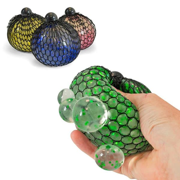 Stressipallo / Puristelupallo verkossa - Kimalle (9 cm)
