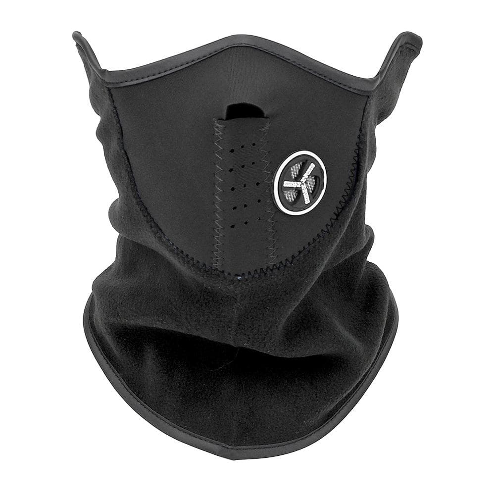 Ansiktsmask med Ventil / Skidmask / MC-mask - Neoprene