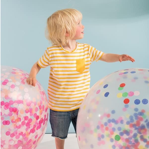Stor Konfettiballong - Ballong med Konfetti (90 cm)