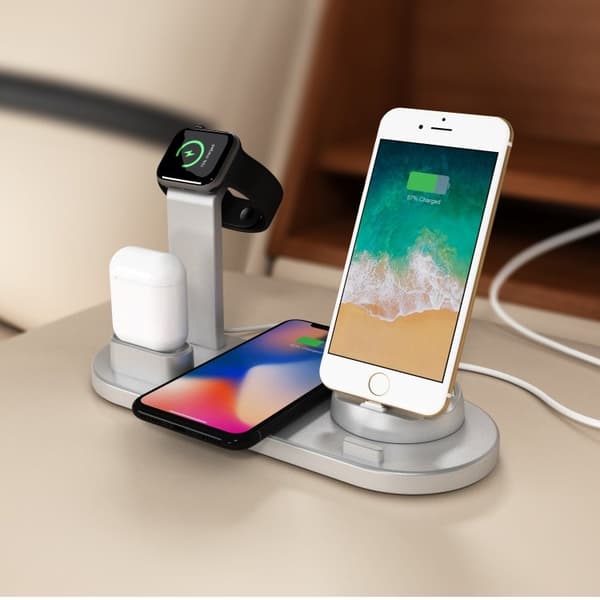 Ladestasjon for mobil, Apple Watch og AirPods – Induksjon