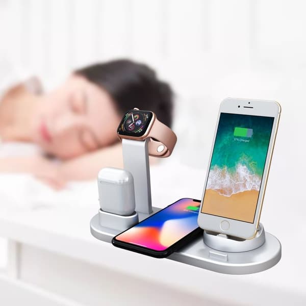 Ladestasjon for mobil, Apple Watch og AirPods – Induksjon