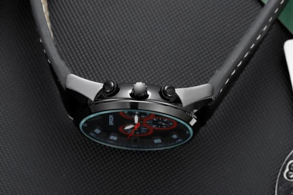 Quartz Klocka / Armbandsur - Brun/Silver