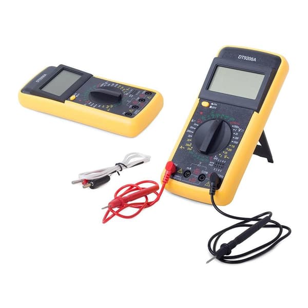 DT9208A Digital Multimeter med Temperaturmätning CDON