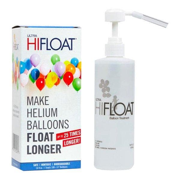 Ultra Hi-Float Kit - 100 Ballonger - Får helium att vara längre