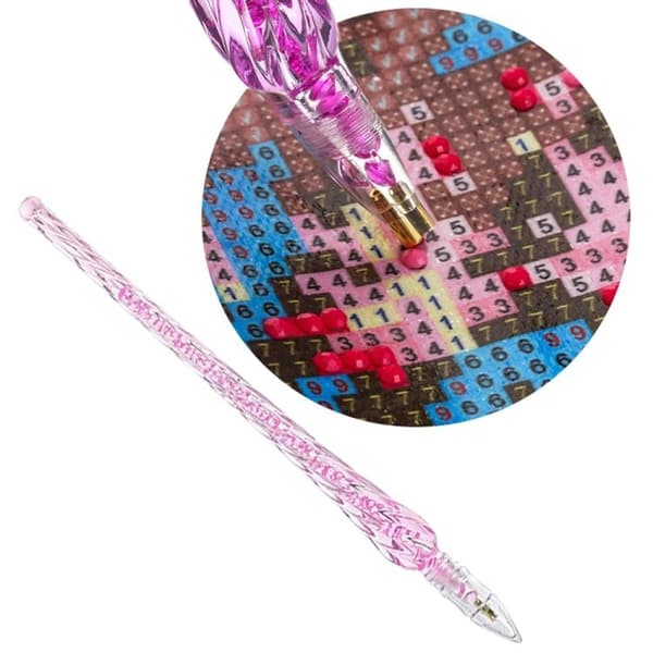 2-Pak - Pen til Diamond Painting / Diamantmaling