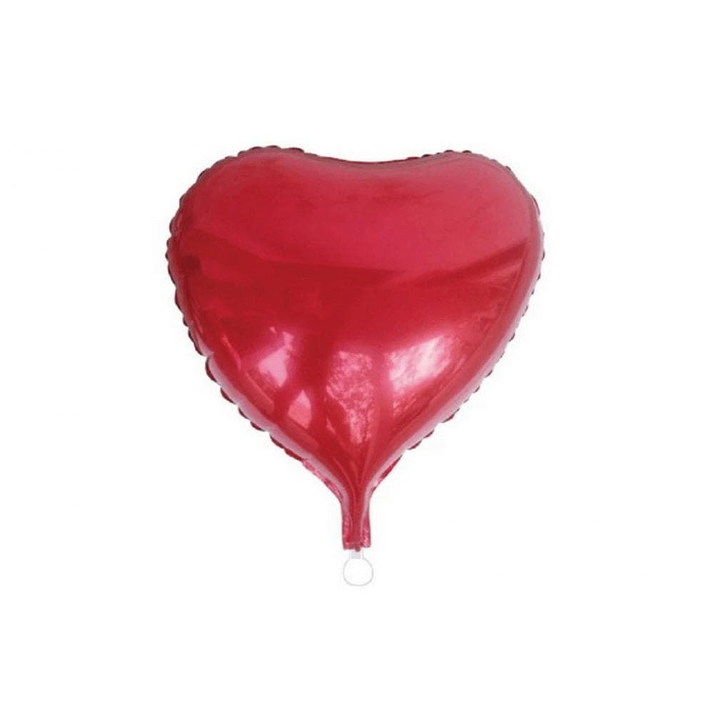 Folieballong 60cm / Hjärta Ballong - Röd