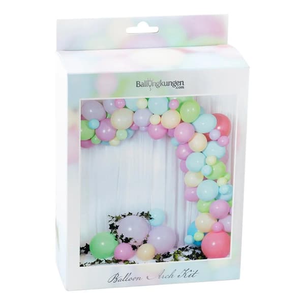 Ballongbåge / Ballongdekoration - Pastell