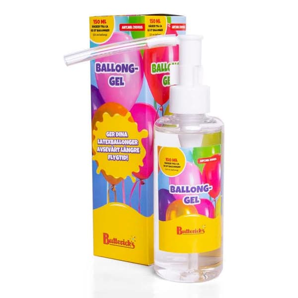 Ballonggel 150ml - Får dina ballonger att sväva längre- Hi Float