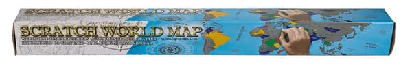 Skrapekart Verdenskart / Scratch Map - 88x52cm