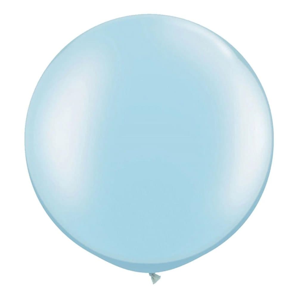 Jätteballong / Ballong 70cm - Ljusblå