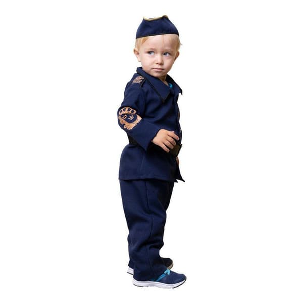 Svensk Polis Barn Maskeraddräkt