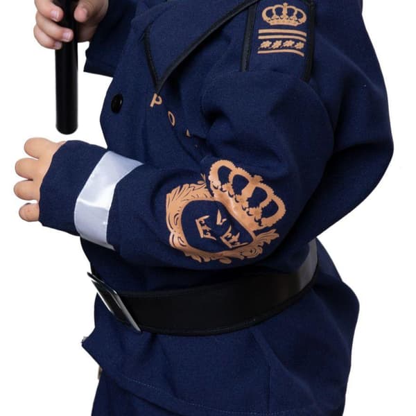 Svensk Polis Barn Maskeraddräkt