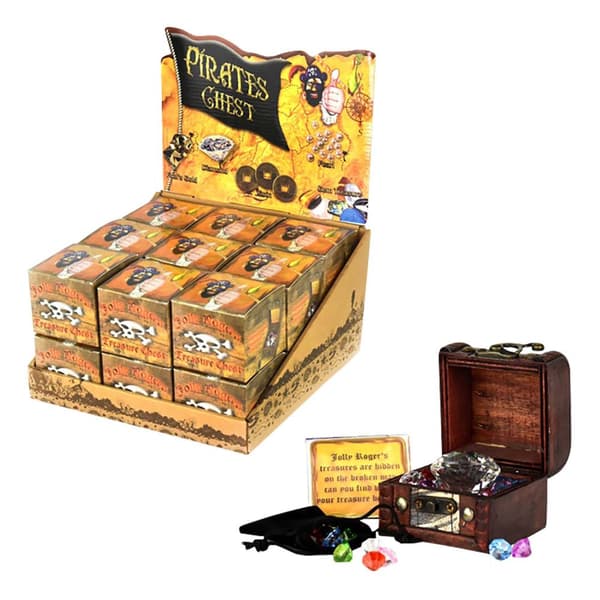 Piratkiste med Ædelstene