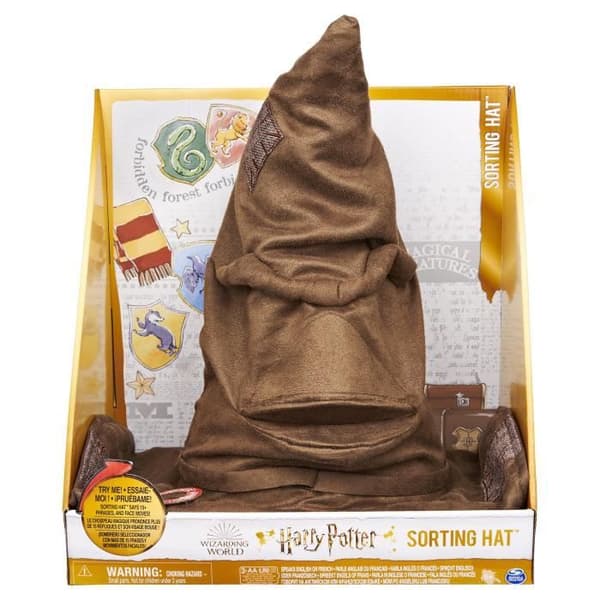 Interactive Magic Hat - Wizarding World - House Choice - Gryffindor - Slytherin - Ravenclaw - Hufflepuff