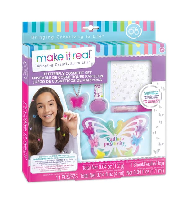 MAKE IT REAL Cosmetic set "Butterfly Dreams"