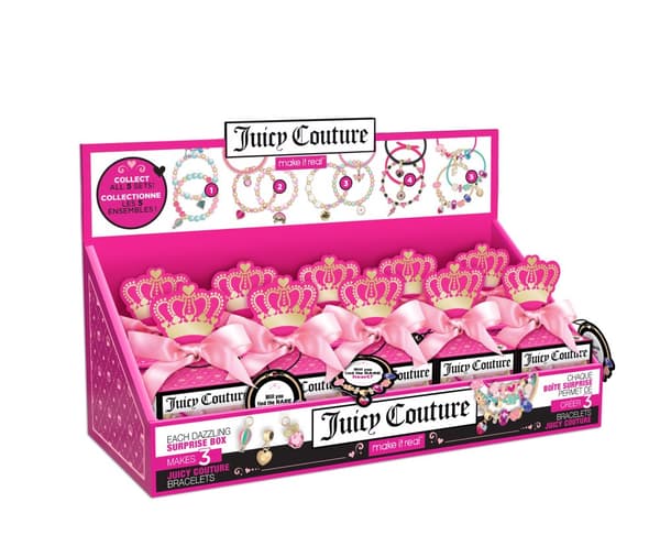 MAKE IT REAL Juicy Couture Dazzling Surprise Box DIY jewelry set