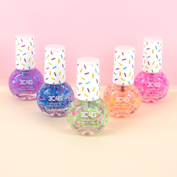 MAKE IT REAL nail polish Confetti, 5 pcs
