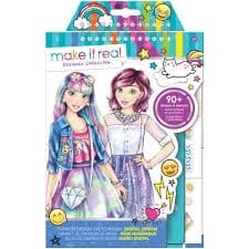 MAKE IT REAL Fashion design sketchbook "Digital dream"
