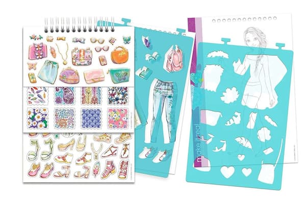 MAKE IT REAL Fashion design sketchbook "Blooming creativity"