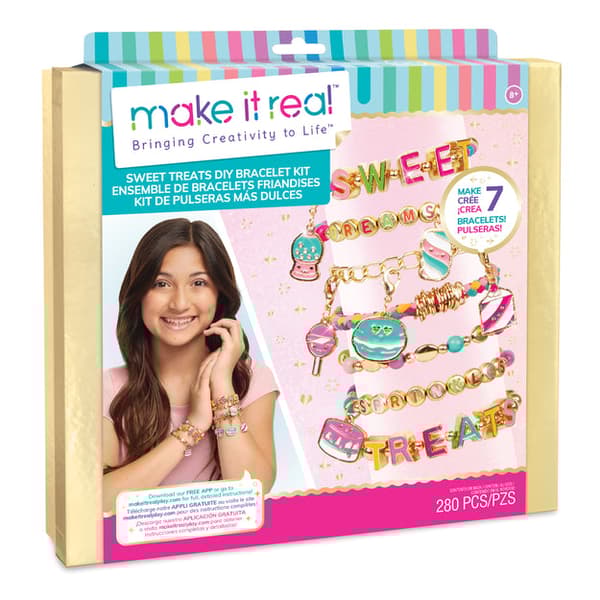 MAKE IT REAL DIY Bracelet set Sweet treats