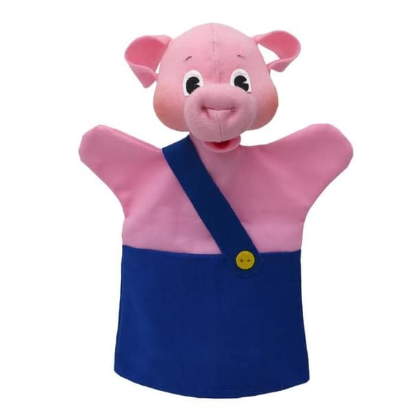 Mú - Little Blue Pig Puppet - MORAVSKA USTREDNA BRNO