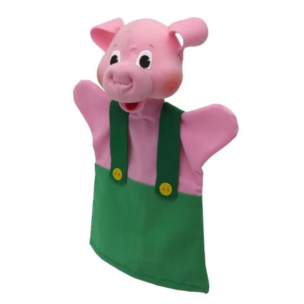 Mú - Little Green Pig Puppet - MORAVSKA USTREDNA BRNO